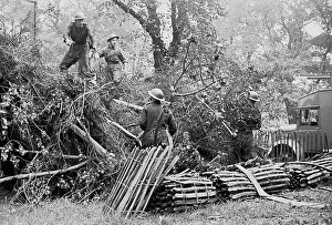 Preparedness: NFS (London Region) assault course training exercises, WW2