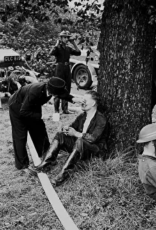Preparedness: NFS (London Region) assault course training exercises, WW2