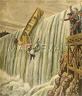 Didn T: OVER NIAGARA IN A BOAT