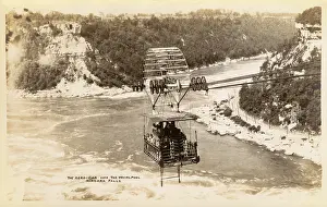 Whirlpool: Niagara Falls - Aero Car over the whirlpool