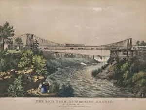 Firsts: The Niagara Falls Suspension Bridge completed