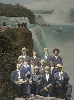 Baily: Niagara Movement founders superimposed over an