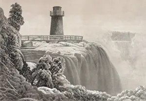 C1884: Niagara in winter