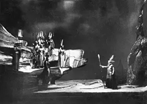 Staging: The Nibelung scene by Richard Wagner