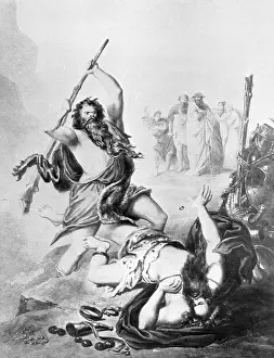Nibelungen: Nibelungen scene by Richard Wagner