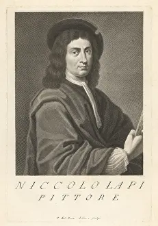 Uffizi: Niccolo Lapi, Italian Baroque painter, c.1667-1732