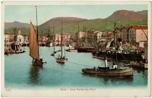 Tugboat: Nice, France - A view of the port