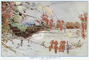 Sucking: Ours is a nice house - ours is by Mabel Lucie Attwell