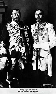 Romanovs: Nicholas II and George V, 1913