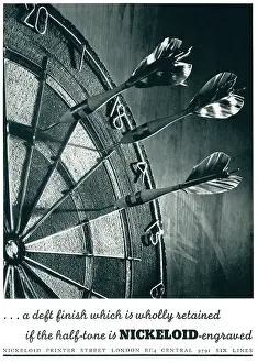 Nickeloid Photograph, Darts