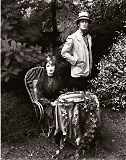 Nicola: Nicola Bayley with husband John Hilton