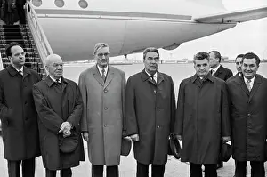 Presidium: Nicolae Ceausescu visits USSR