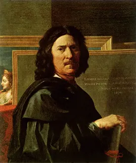 1650s: Nicolas Poussin, self portrait