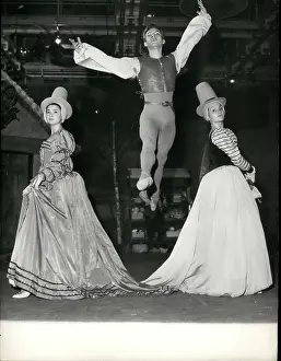 Nureyev: Niels Kehlet, Danish ballet dancer, rehearsing in Paris