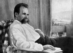 Nietzsche: Nietzsche, Friedrich, 15.10.1844 - 25.8.1900