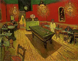 Billiard: The Night Cafe, by Van Gogh