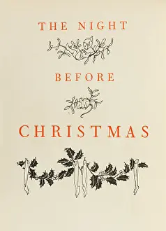 Sprig: NIGHT BEFORE CHRISTMAS