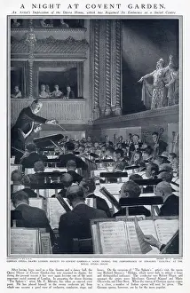 Heger: A night at Covent Garden Opera House 1925
