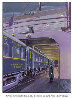 Dunkerque: NIGHT FERRY TRAIN