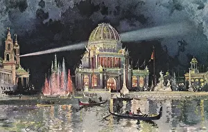 Gondolas: At Night in the Grand Court