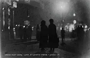 Faint: Night Scene at Ludgate Circus