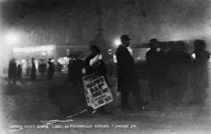 Faint: Night Scene in Piccadilly Circus