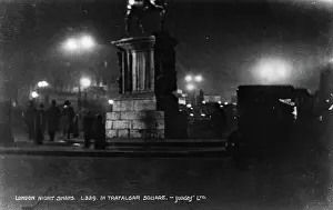 Streetlights: Night Scene in Trafalgar Square