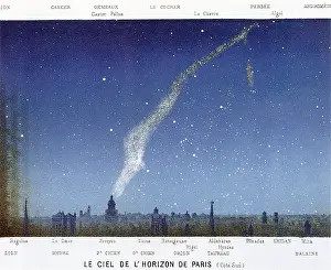 The Night Sky over Paris