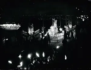 Marvellous: Night-time procession in Munich, Germany
