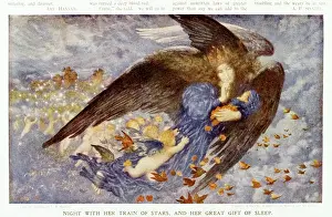 Raphaelite: Night With Her Train of Stars