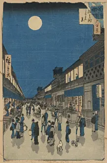 Machi: Night view of Saruwaka-machi