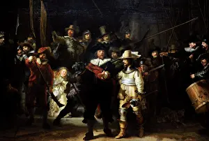 Rembrandt: The Night Watch, 1662, by Rembrandt