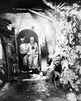 Austria Hungary: Nighttime inspection, 1917