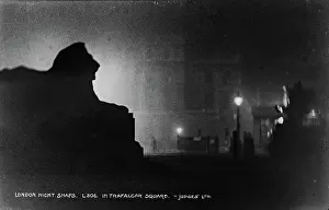 Faint: Nighttime in Trafalgar Square