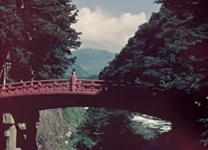 Anne Burton: Nikko sacred bridge - Japan