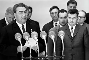 Ceausescu: Nikolae Ceausescu on visit to the USSR, 1965