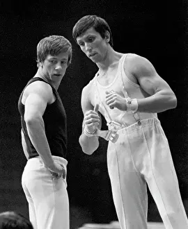 Gymnasts: Nikolai Andrianov and Viktor Klimenko, 1976