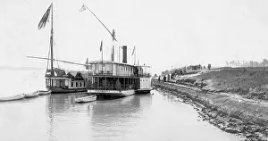 Expected: Nile landing stage at Sakkara, 1905