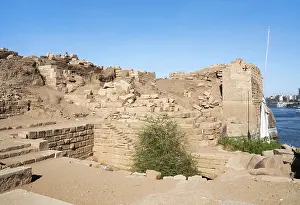 Elephantine: Nilometer, Abu, Elephantine island, Egypt