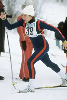 Skier: Nina Baldycheva, 1980