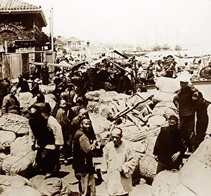 Ningpo: Ningbo Docks, China, early 1900s