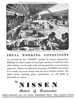 Nissen: Nissen Buildings For Airfields