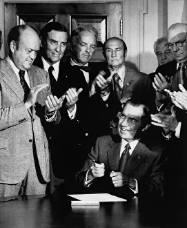 Strom: Nixon Presidency. From left: US Defense ?
