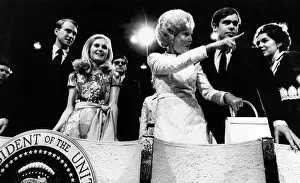 Tricia: Nixon Presidency. From left: Edward Cox, ?