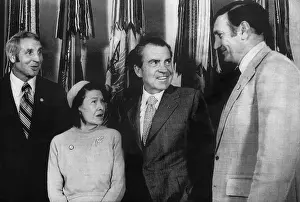 Dodgers: Nixon Presidency. From left: former New ?