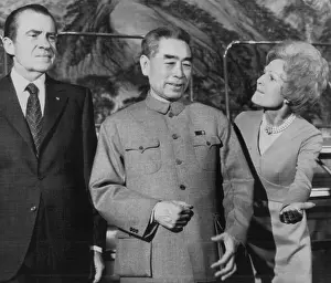 Enlai: Nixon Presidency. From left: US President ?