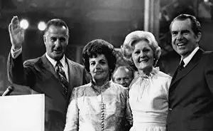 Agnew: Nixon Presidency. From left: US Vice President ?