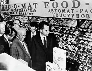 Khruschev: Nixon Vice Presidency. Foreground, from ?