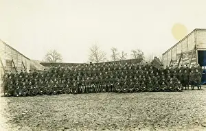 Royal Aeronautical Society: No.2 Squadron on a German aerodrome in 1918