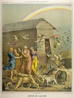 Floodwaters: NOAH LEAVES THE ARK